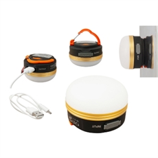 Origin Outdoors Ladattava LED Camping Lyhty