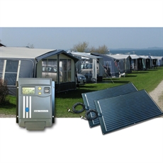 CAMPING SOLAR UNIT 900-1000 Wh (240 WP LIGHT WEIGHT) MPPT
