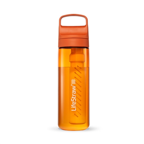 LifeStraw Go 2.0 vedensuodatinpullo - oranssi