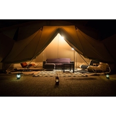 Canvas Camp Sibley 600 TWIN Ultimate Cotton Glamping-teltta