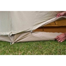 Canvas Camp Sibley 600 TWIN Ultimate Cotton Glamping-teltta