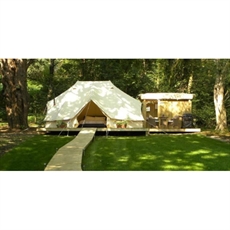 Canvas Camp Sibley 600 TWIN Ultimate Cotton Glamping-teltta